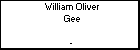 William Oliver Gee
