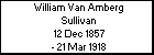 William Van Amberg Sullivan