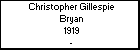 Christopher Gillespie Bryan