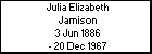 Julia Elizabeth Jamison