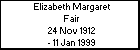 Elizabeth Margaret Fair