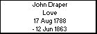John Draper Love