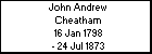 John Andrew Cheatham