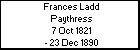 Frances Ladd Paythress