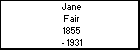 Jane Fair