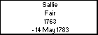 Sallie Fair