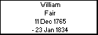 William Fair