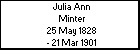 Julia Ann Minter