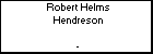 Robert Helms Hendreson