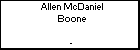 Allen McDaniel Boone