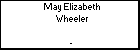 May Elizabeth Wheeler