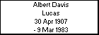 Albert Davis Lucas