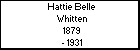 Hattie Belle Whitten