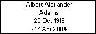 Albert Alexander Adams