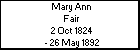 Mary Ann Fair