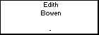Edith Bowen