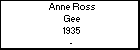 Anne Ross Gee
