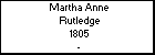 Martha Anne Rutledge