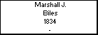 Marshall J. Biles