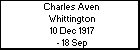 Charles Aven Whittington