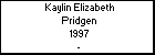 Kaylin Elizabeth Pridgen