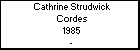Cathrine Strudwick Cordes