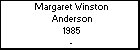 Margaret Winston Anderson