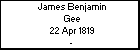 James Benjamin Gee