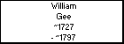 William Gee