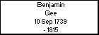 Benjamin Gee
