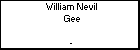 William Nevil Gee