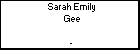 Sarah Emily Gee