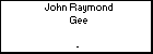 John Raymond Gee