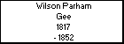 Wilson Parham Gee
