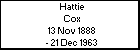 Hattie Cox