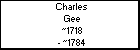 Charles Gee