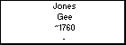 Jones Gee
