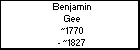 Benjamin Gee
