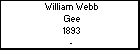 William Webb Gee