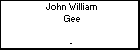 John William Gee