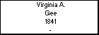 Virginia A. Gee