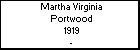 Martha Virginia Portwood