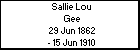 Sallie Lou Gee